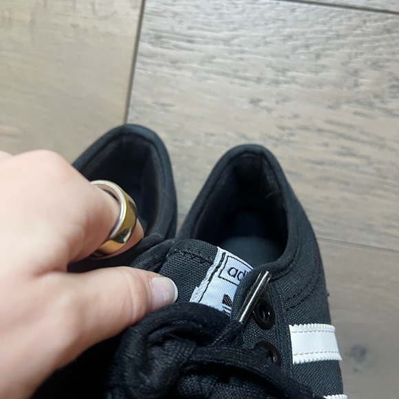 Adidas Black and White Athletic Shoes - Picture 4 of 6